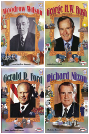 U.S. Presidents History Maker Bios 4 VOLS.